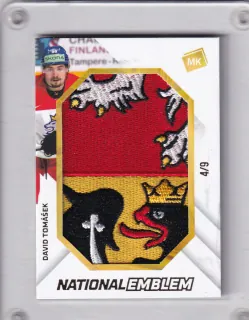 Tomášek David MK Reprezentace 2023 National Emblem 2/9 č.NE-16