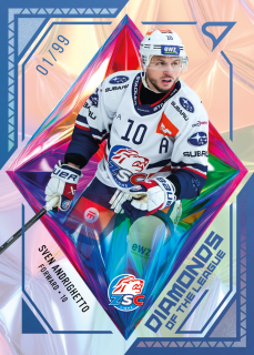 Sven Andrighetto  National League 2025-26 I.série Diamonds of the League /99 č.DL-02