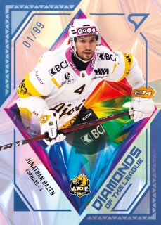 Jonathan Hazen  National League 2025-26 I.série Diamonds of the League /99 č.DL-36