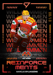 Marcus Sylveg?rd  National League 2025-26 I.série Reinforcements /80 č.RF-24