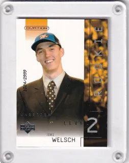Welsch Jiří UD Ovation 2002-03 Rookie /2999 č.103