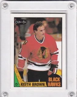 Brown Keith O-Pee-Chee 1987-88  č.47