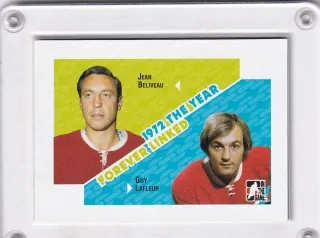 J.Beliveau / G.Lafleur ITG 1972 The Year 2009-10 Forever Linked č.FL-04