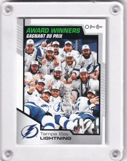Vítěz Stanley Cup Tampa Bay O-Pee-Chee 2020-21 č.610