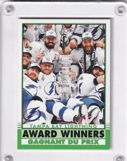 Vítěz Stanley Cup Tampa Bay O-Pee-Chee 2020-21 Retro č.610