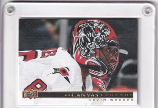 Weeks Kevin UD SP Legends 2020-21 UD Canvas Legends č.C-52