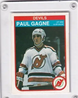 Gagne Paul O-Pee-Chee 1982-83  č.139