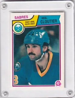 Cloutier Real O-Pee-Chee 1983-84  č.62