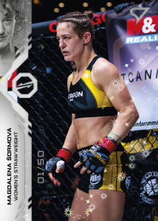 Šormová Magdalena SportZoo MMA Oktagon 2024 Silver xx/50 č.006