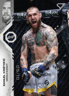 Krištofič Samuel SportZoo MMA Oktagon 2024 Silver xx/50 č.114