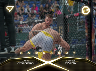 Jaime Cordero vs Gabriel Torok - OKTAGON 45  SportZoo MMA Oktagon 2024 3D Knockout č.KO-09
