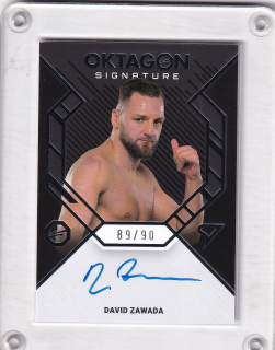 David Zawada  SportZoo MMA Oktagon 2024 Signatures /90 č.OS-DZ