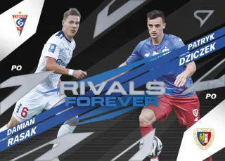 Damian Rasak / Patryk Dziczek PKO Bank Polski Ekstraklasa 2023-24 I.série Rivals Forever č.RF-10