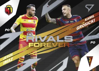  Jesús Imaz / Kamil Grosicki PKO Bank Polski Ekstraklasa 2023-24 I.série Rivals Forever  č.RF-18