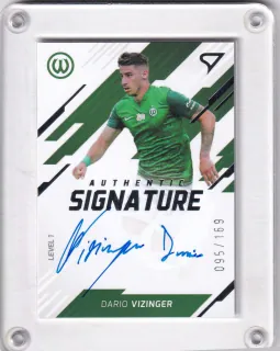 Vizinger Dario PKO Bank Polski Ekstraklasa 2023-24 I.série Authentic Signature Level1 /169 č.SL1-DV