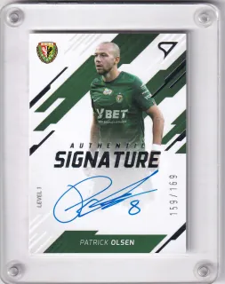 Olsen Patrick PKO Bank Polski Ekstraklasa 2023-24 I.série Authentic Signature Level1 /169 č.SL1-PO