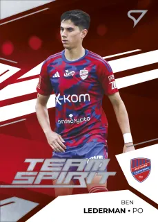 Lederman Ben PKO Bank Polski Ekstraklasa 2023-24 I.série Team Spirit  č.TS-03