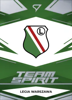 Legia Warszawa Logo PKO Bank Polski Ekstraklasa 2023-24 I.série Team Spirit  č.TS-05