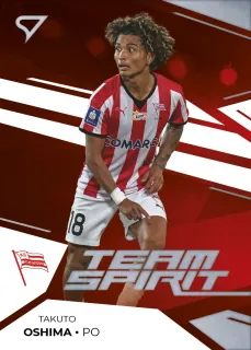 Oshima Takuto PKO Bank Polski Ekstraklasa 2023-24 I.série Team Spirit  č.TS-19