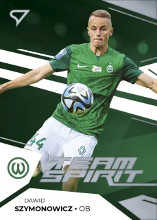 Szymonowicz Dawid PKO Bank Polski Ekstraklasa 2023-24 I.série Team Spirit  č.TS-22