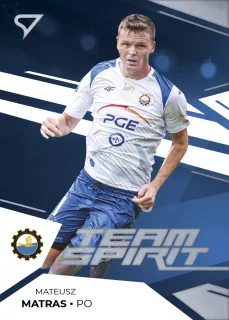 Matras Mateusz PKO Bank Polski Ekstraklasa 2023-24 I.série Team Spirit  č.TS-31