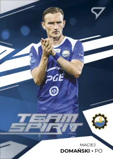 Domański Maciej PKO Bank Polski Ekstraklasa 2023-24 I.série Team Spirit  č.TS-33