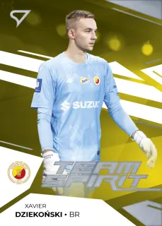 Dziekoński Xavier PKO Bank Polski Ekstraklasa 2023-24 I.série Team Spirit  č.TS-37