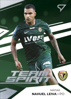 Nahuel Leiva Matias PKO Bank Polski Ekstraklasa 2023-24 I.série Team Spirit  č.TS-45