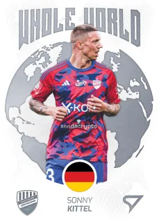 Kittel Sonny PKO Bank Polski Ekstraklasa 2023-24 I.série Whole World č.WW-02