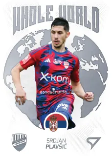 Plavšić Srdjan PKO Bank Polski Ekstraklasa 2023-24 I.série Whole World č.WW-03