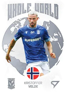 Velde Kristoffer PKO Bank Polski Ekstraklasa 2023-24 I.série Whole World č.WW-09