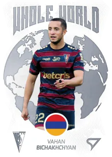 Bichakhchyan Vahan PKO Bank Polski Ekstraklasa 2023-24 I.série Whole World č.WW-12