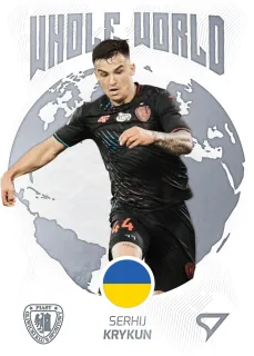 Krykun Serhij PKO Bank Polski Ekstraklasa 2023-24 I.série Whole World č.WW-14