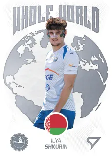 Shkurin Ilya PKO Bank Polski Ekstraklasa 2023-24 I.série Whole World č.WW-28