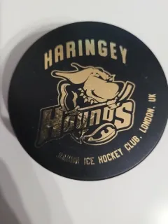 Hokejový puky - jednostranný -  Haringey Junior hockey club     