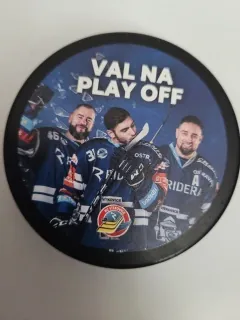 Hokejový puky - jednostranný -  Val na Playoff HC Vítkovice     