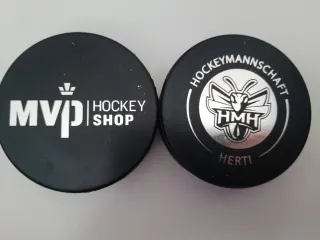 Hokejový puky - dvoustranný - MVP Hockey Shop - Hockeymannschaft Herti