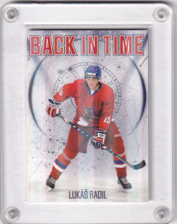 Radil Lukáš Real Cards 2025/26 Back in Time -Gold /25 č.BT-06