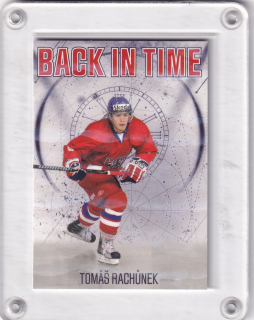 Rachůnek Tomáš Real Cards 2025/26 Back in Time -Red /25 č.BT-09