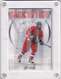 Sekáč Jiří Real Cards 2025/26 Back in Time -Gold /25 č.BT-19