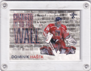 Hašek Dominik Real Cards 2025/26 Changed in to the Wall /25 č.CHW-18