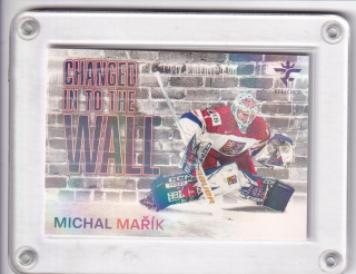 Mařík Michal Real Cards 2025/26 Changed in to the Wall /25 č.CHW-25
