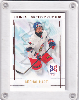 Hartl Michal Real Cards 2025/26 Hlinka - Gretzky Cup U18 -Red /12 č.HG-04