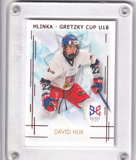 Huk Davdi Real Cards 2025/26 Hlinka - Gretzky Cup U18 -Red /12 č.HG-06
