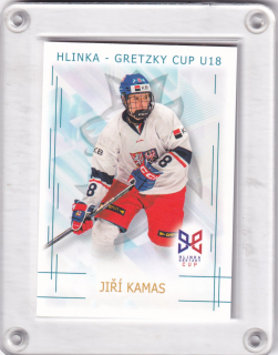 Kamas Jiří Real Cards 2025/26 Hlinka - Gretzky Cup U18 -Base č.HG-08