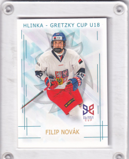 Novák Filip Real Cards 2025/26 Hlinka - Gretzky Cup U18 -Base č.HG-12