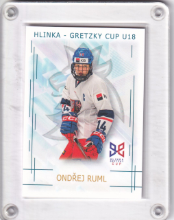Ruml Ondřej Real Cards 2025/26 Hlinka - Gretzky Cup U18 -Base č.HG-16