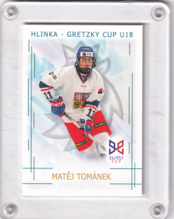 Tománek  Matěj Real Cards 2025/26 Hlinka - Gretzky Cup U18 -Base č.HG-21