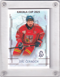 Černoch Jiří Real Cards 2025/26 Karjala Cup 2025/26 RED -Red /12 č.KC-04