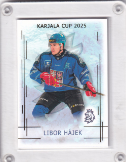 Hájek Libor Real Cards 2025/26 Karjala Cup 2025/26 -Gold /50 č.KC-06